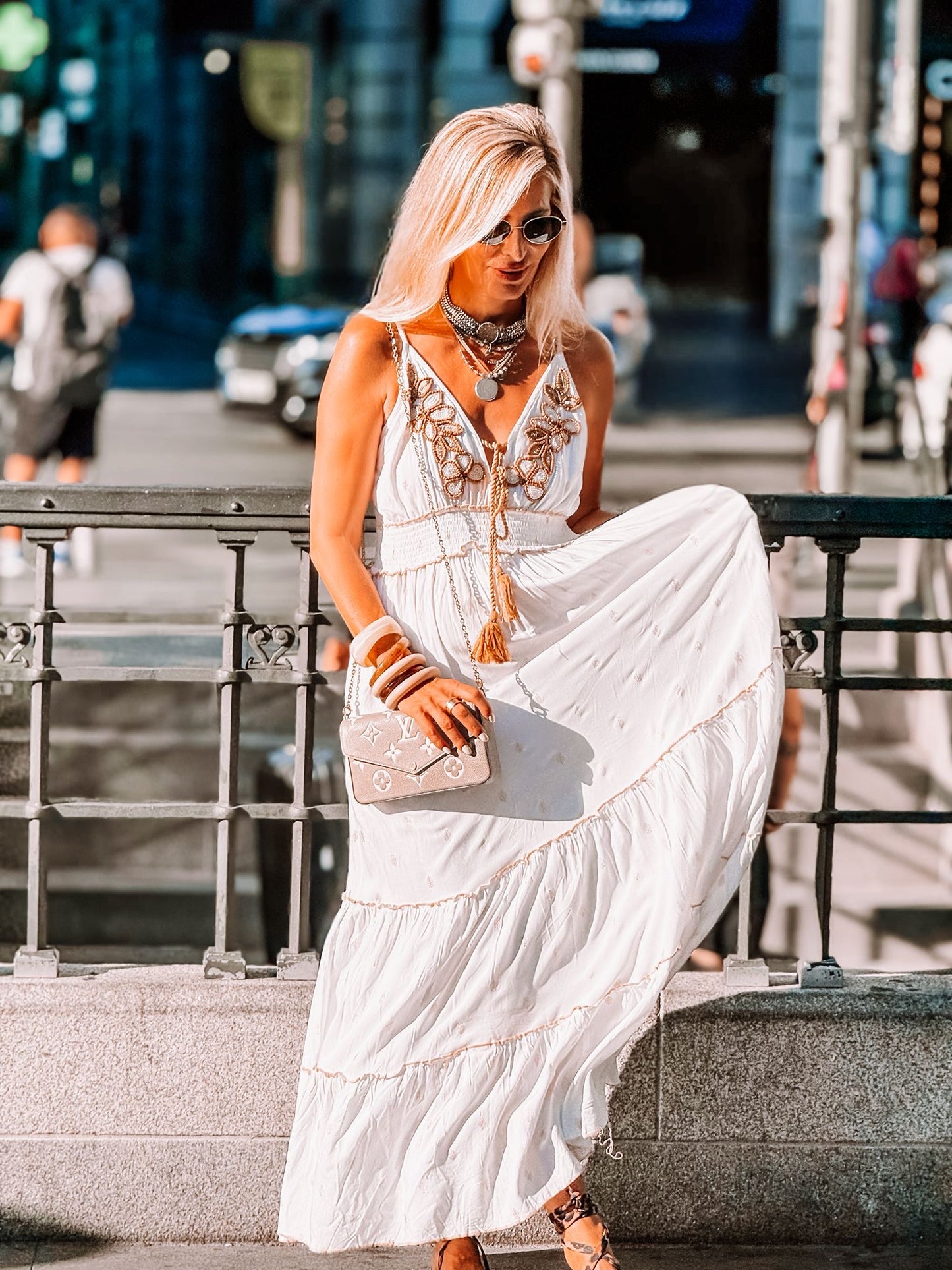 Vestido Relleu