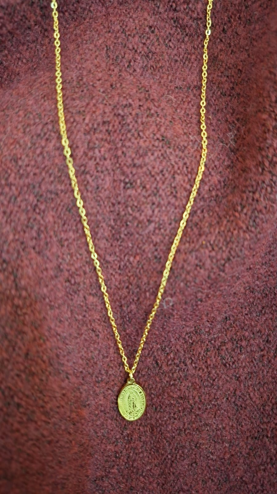 Collar Virgen de Guadalupe