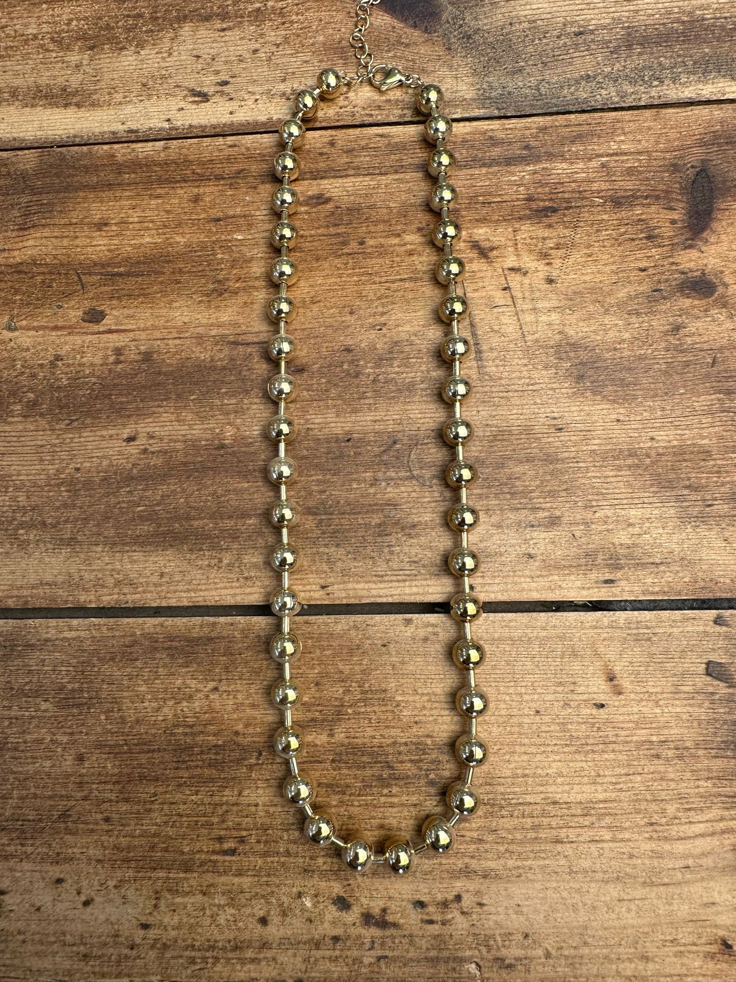 Collar Big Golden Pearl