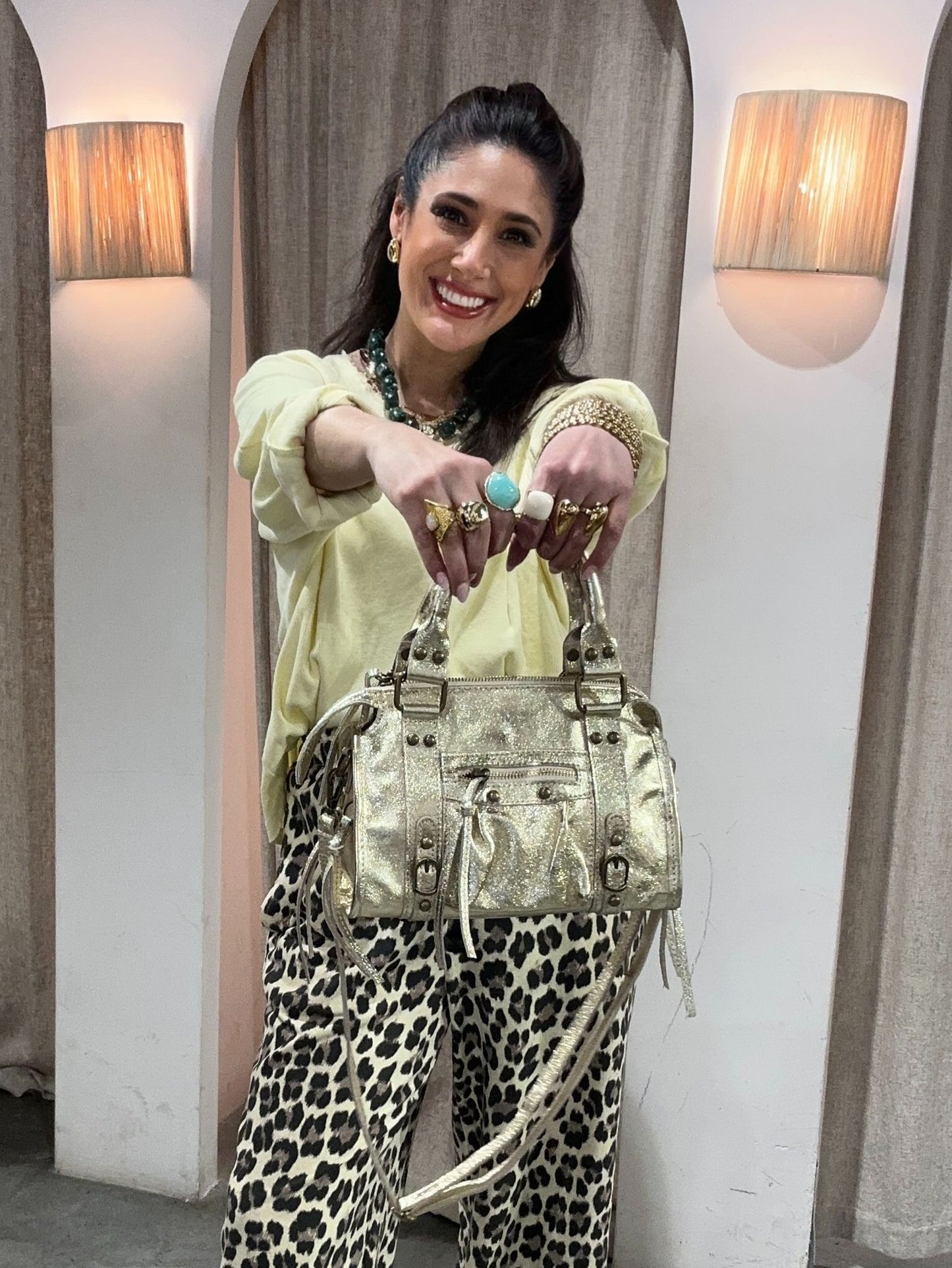 Bolso Verife Dorado