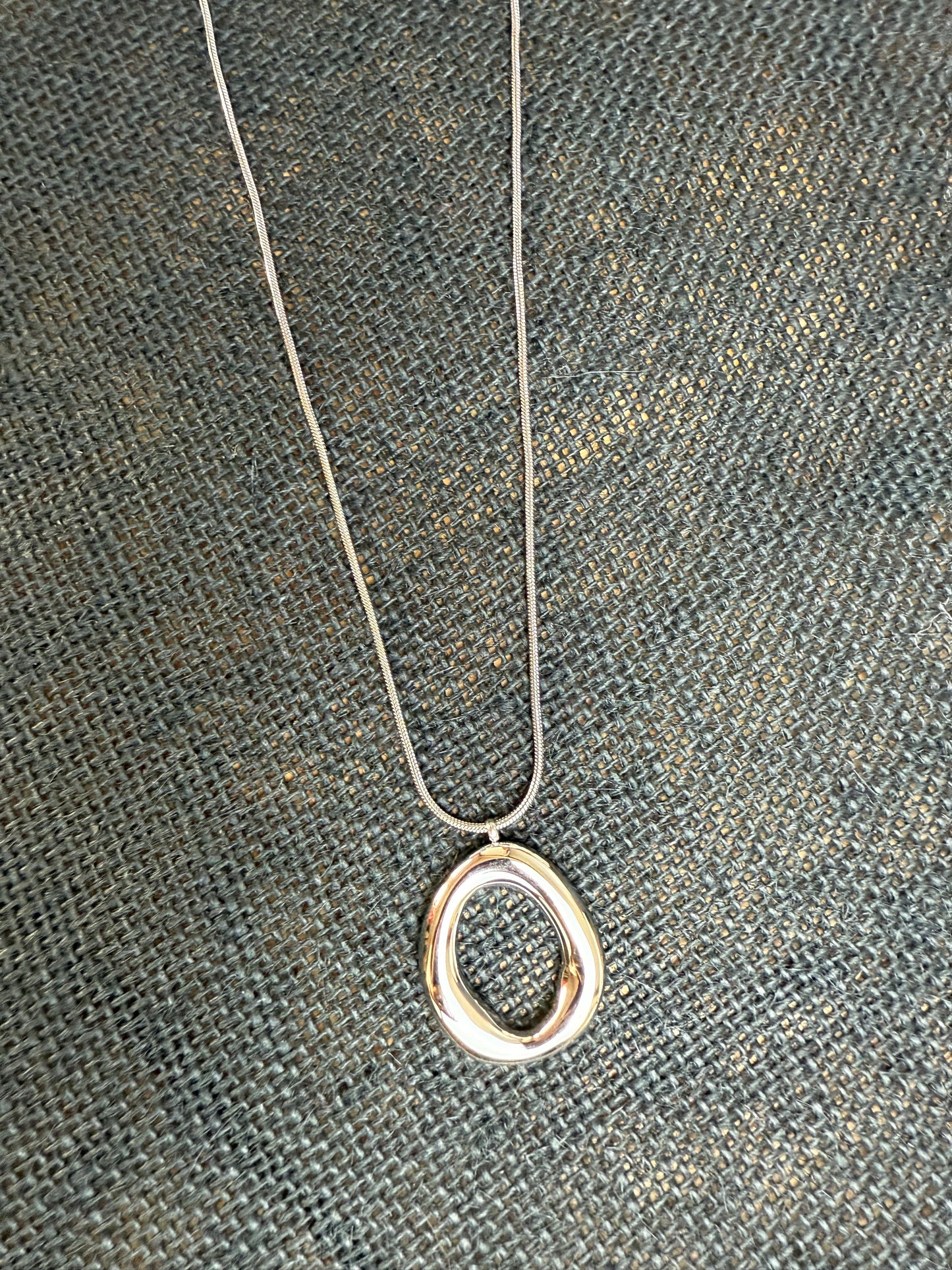 Collar Angeles plateado