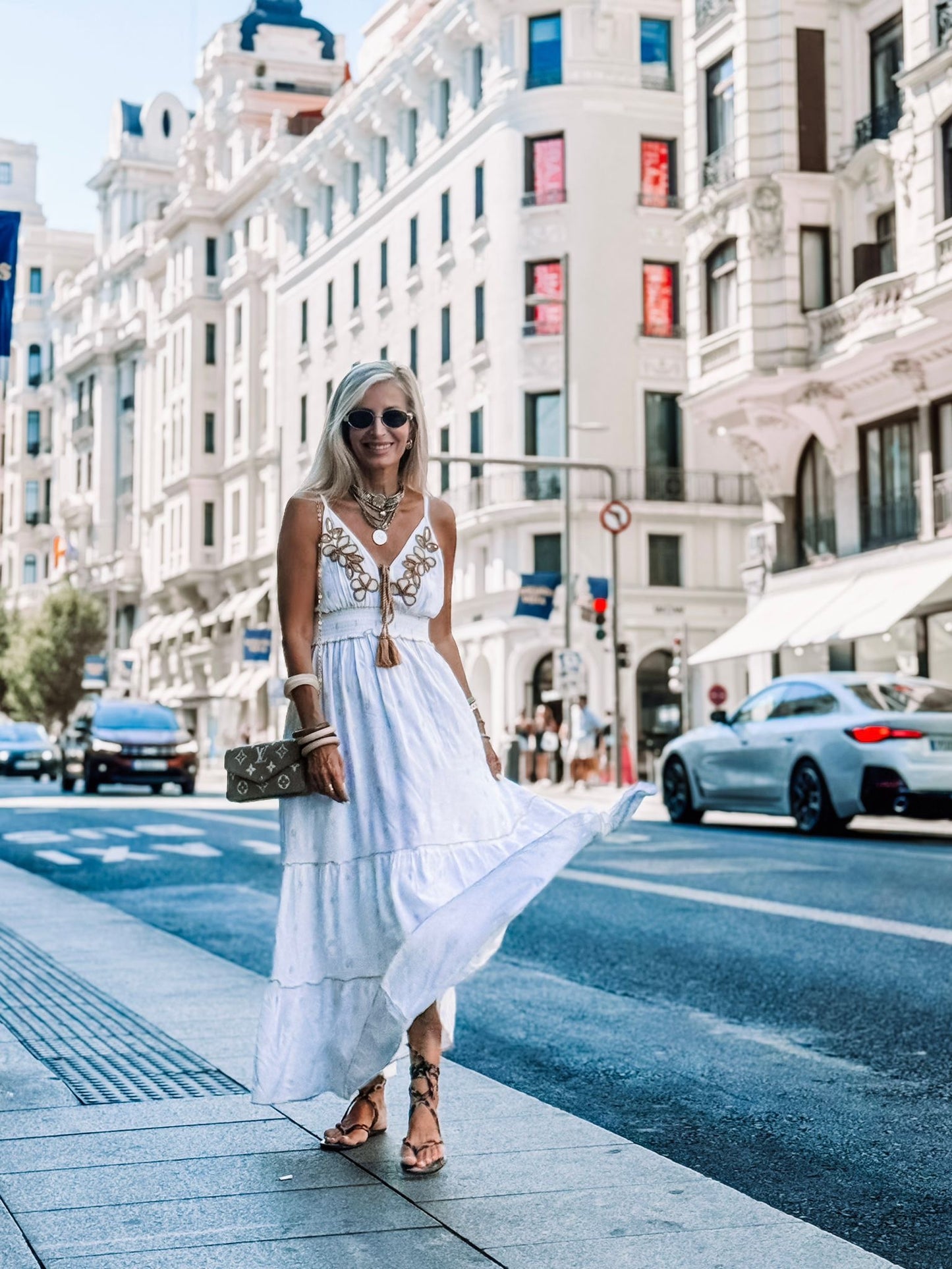 Vestido Relleu