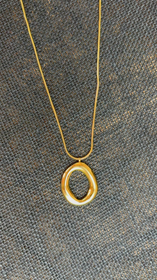 Collar Ángeles dorado