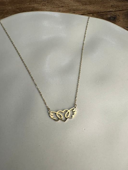 Collar Winged heart