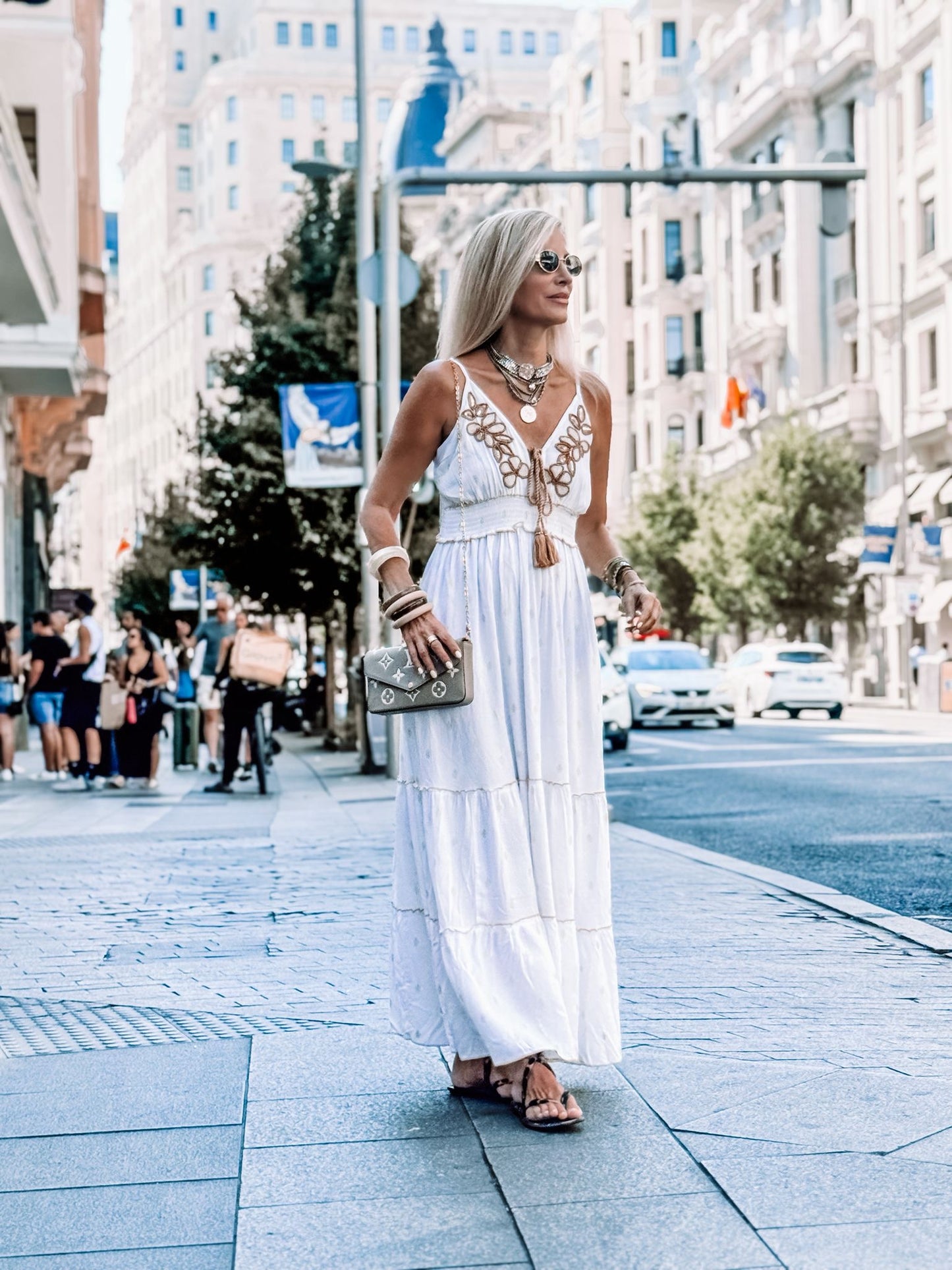 Vestido Relleu