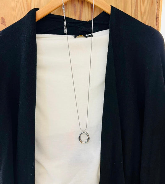 Collar Carlota plateado