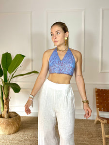 Top Muntraly Azul