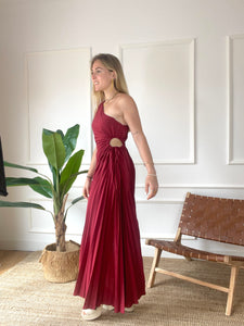 Vestido Claxton Granate