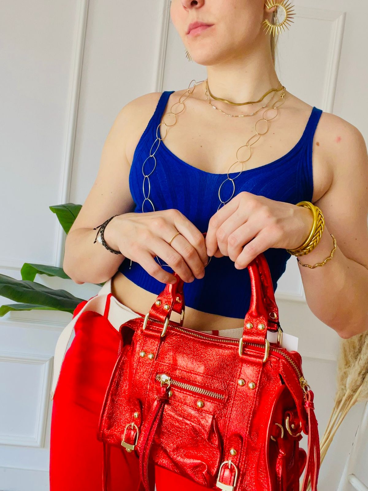 Bolso Verife Rojo