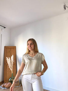 Camiseta Resti Beige