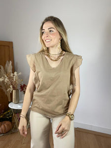 Camiseta Belminia Marrón