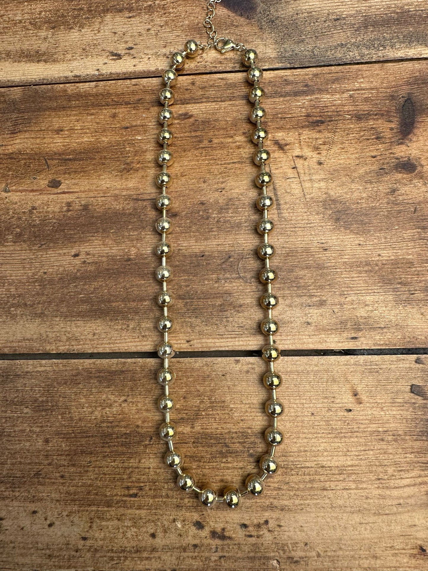 Collar Big Golden Pearl